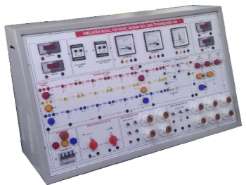 Three Phase Transmission Line Trainer Fault Simulator